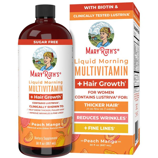 Liquid Morning Multivitamin + Hair Growth